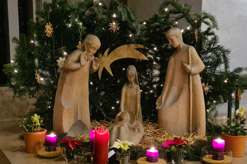 Weihnachtskrippe 2021